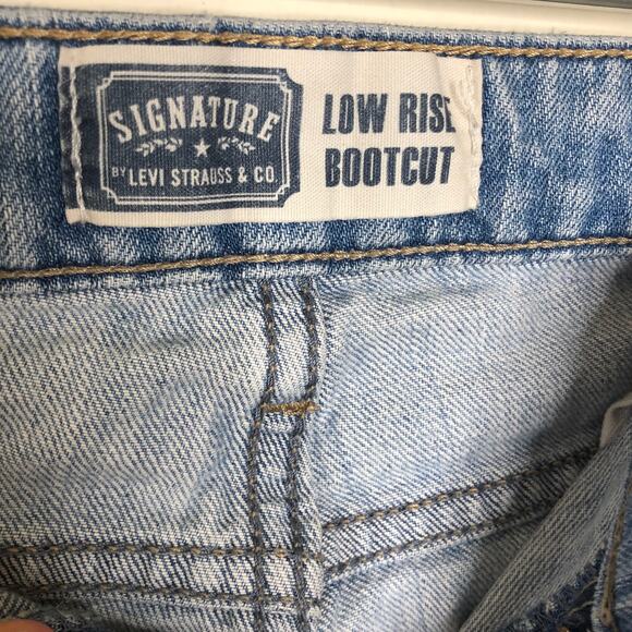 vintage y2k levi's low rise boot cut 6 size 6 light wash 90's 2000's - Picture 4 of 8